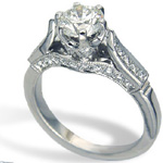 pear shaped diamond engagement rings.